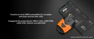 Autophix 3210Pro bluetooth obd2 scanner vehicle coverage