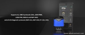 Autophix 3610 vw audi bluetooth obd2 scanner vehicle coverage