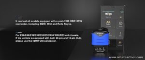 Autophix 3910 bmw mini bluetooth obd2 scanner product features