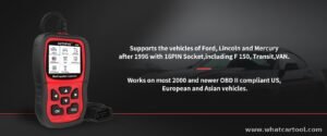 Autophix 5150 ford diagnostic scanner vehicle coverage