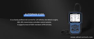 Autophix 6100 jaguar land rover diagnostic scanner overview
