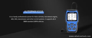 Autophix 6110 volvo diagnostic scanner overview