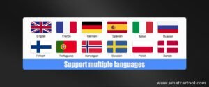 Autophix 6110 volvo diagnostic scanner supported languages