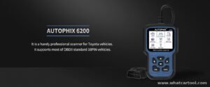 Autophix 6200 toyota lexus diagnostic scanner overview