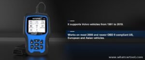 Autophix 7110 volvo diagnostic scanner vehicle coverage