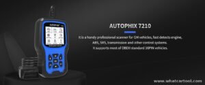 Autophix 7210 gm chevrolet diagnostic scanner overview