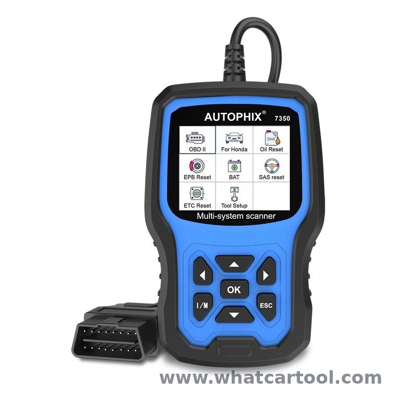 Autophix 7350 honda acura diagnostic scanner front view