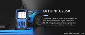 Autophix 7350 honda acura diagnostic scanner overview