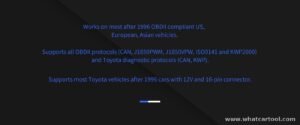 Autophix 7360 toyota lexus diagnostic scanner vehicle coverage