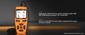 Autophix 7710 ford diagnostic scanner vehicle coverage