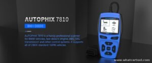 Autophix 7810 bmw mini diagnostic scanner overview