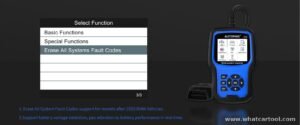 Autophix 7910 bmw mini diagnostic scanner obd2 functions