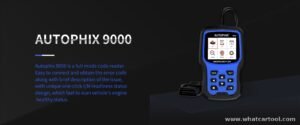 Autophix 9000 obd2 code reader product features