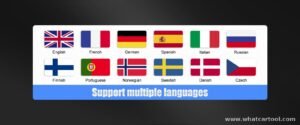 Autophix 9110 volvo diagnostic scanner supported languages