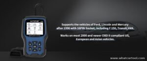 Autophix 9150 ford diagnostic scanner vehicle coverage