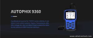 Autophix 9360 toyota lexus diagnostic scanner product features