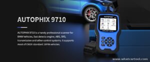 Autophix 9710 bmw mini diagnostic scanner overview