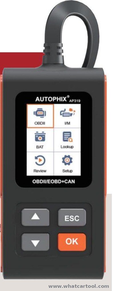 Autophix AP319 obd2 code reader front view