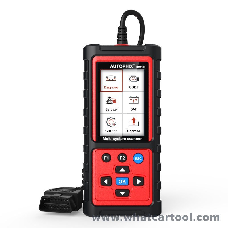 Autophix DM5100 multi brand diagnostic scanner front view