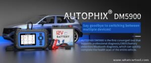 Autophix DM5900 multi brand diagnostic scanner app connection