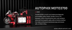 Autophix MOTO3700 motorcycle diagnostic tool overview