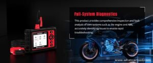 Autophix MOTO3700 motorcycle diagnostic tool product features