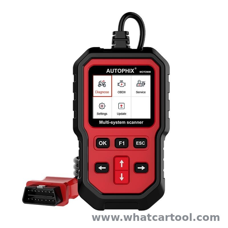 Autophix MOTO900 bmw motorcycle diagnostic tool front view