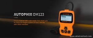 Autophix OM123 obd2 code reader overview