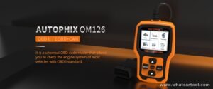 Autophix OM126 obd2 code reader overview