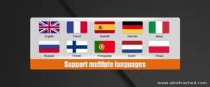 Autophix OM126 obd2 code reader supported languages