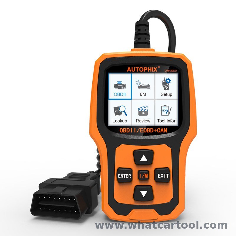 Autophix OM126EU obd2 code reader front view