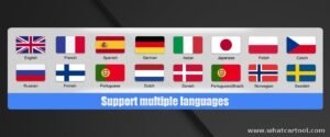 Autophix OM129 Pro obd2 code reader supported languages