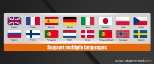 Autophix OM129EU obd2 code reader supported languages