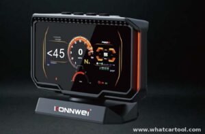 Konnwei H6 hud obd2 scanner catalog view desk