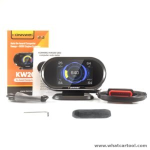 Konnwei KW206 hud obd2 scanner package contents