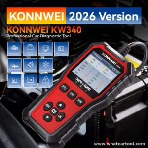 Konnwei KW340 obd2 scanner functions