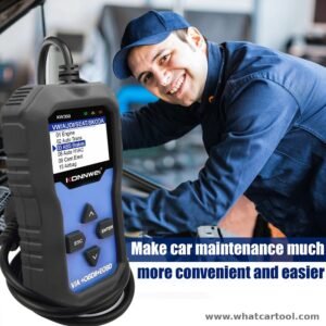 Konnwei KW350 vag full system scanner in use