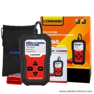 Konnwei KW360 mercedes full system scanner package contents