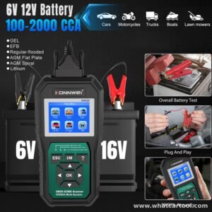 Konnwei KW420 honda acura full system scanner battery tester