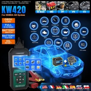 Konnwei KW420 honda acura full system scanner overview