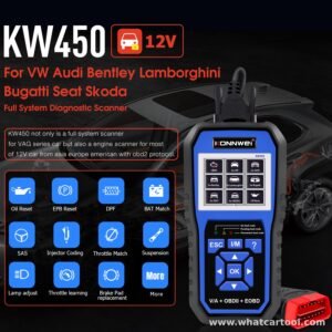 Konnwei KW450 vag full system scanner overview