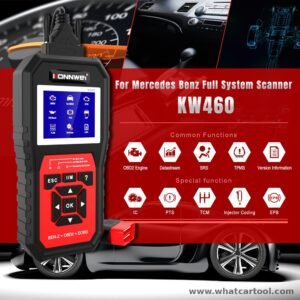 Konnwei KW460 mercedes full system scanner functions