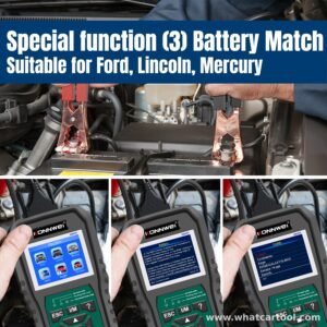 Konnwei KW470 ford full system scanner battery match
