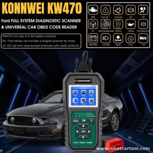 Konnwei KW470 ford full system scanner overview