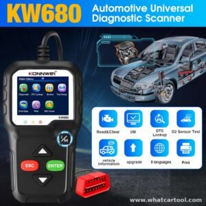 Konnwei KW680 obd2 scanner functions