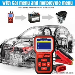 Konnwei KW681 obd2 scanner battery tester battery test