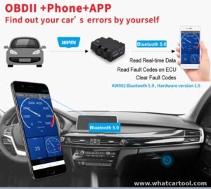 Konnwei KW902 bluetooth obd2 adapter overview