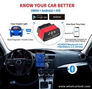 Konnwei KW903 bluetooth obd2 adapter overview