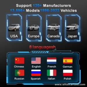 Konnwei MAXOBD bluetooth full system scanner vehicle coverage