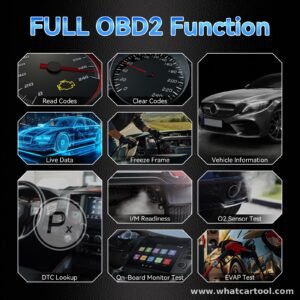 Konnwei MAXOBD PRO bluetooth full system scanner obd2 functions